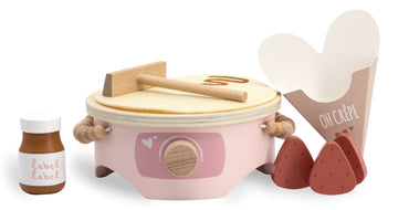 Holz Crepe Maker rosa