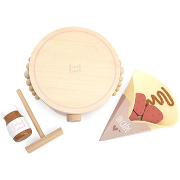 Holz Crepe Maker rosa